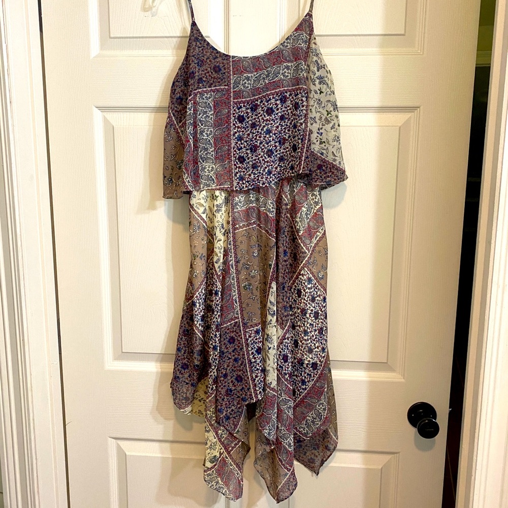 Patchwork Handkerchief Dress